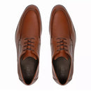 Sapato Derby Masculino Social Em Couro Marrom - WHISKY