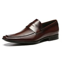 Sapato Loafer Masculino Social Em Couro - BROWN