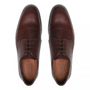 SAPATO DERBY MASCULINO SOCIAL EM COURO COM CONFORTO - MALDO CAFE