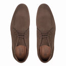 BOTA DERBY MASCULINA CASUAL EM COURO MARROM COM CONFORTO