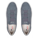 TÊNIS MASCULINO CASUAL EM COURO AZUL COM CONFORTO - BLUE BERRY