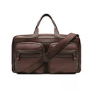 MALA DE VIAGEM EM COURO MARROM